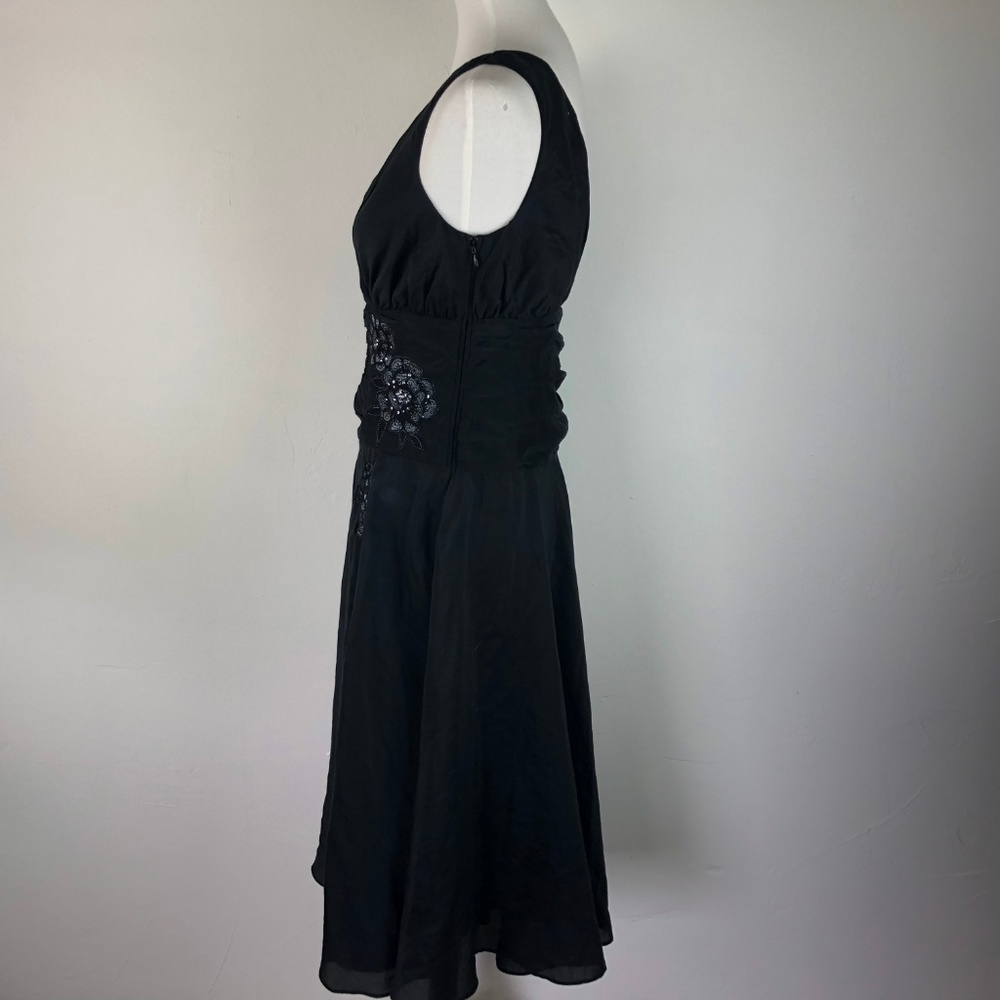 Monsoon Women's US Size 10 Dress Silk Blend Black - Picture 6 of 8